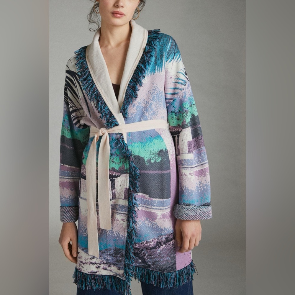 Aldo Martins Moira Fringed Cardigan